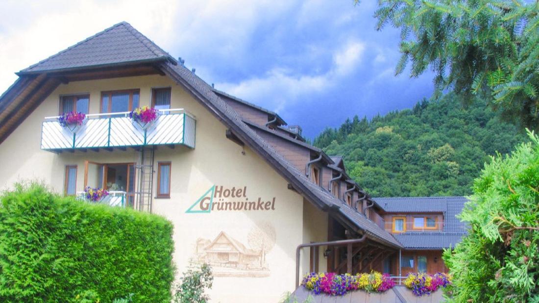 Hotel Gruenwinkel Oberharmersbach Eksteriør billede